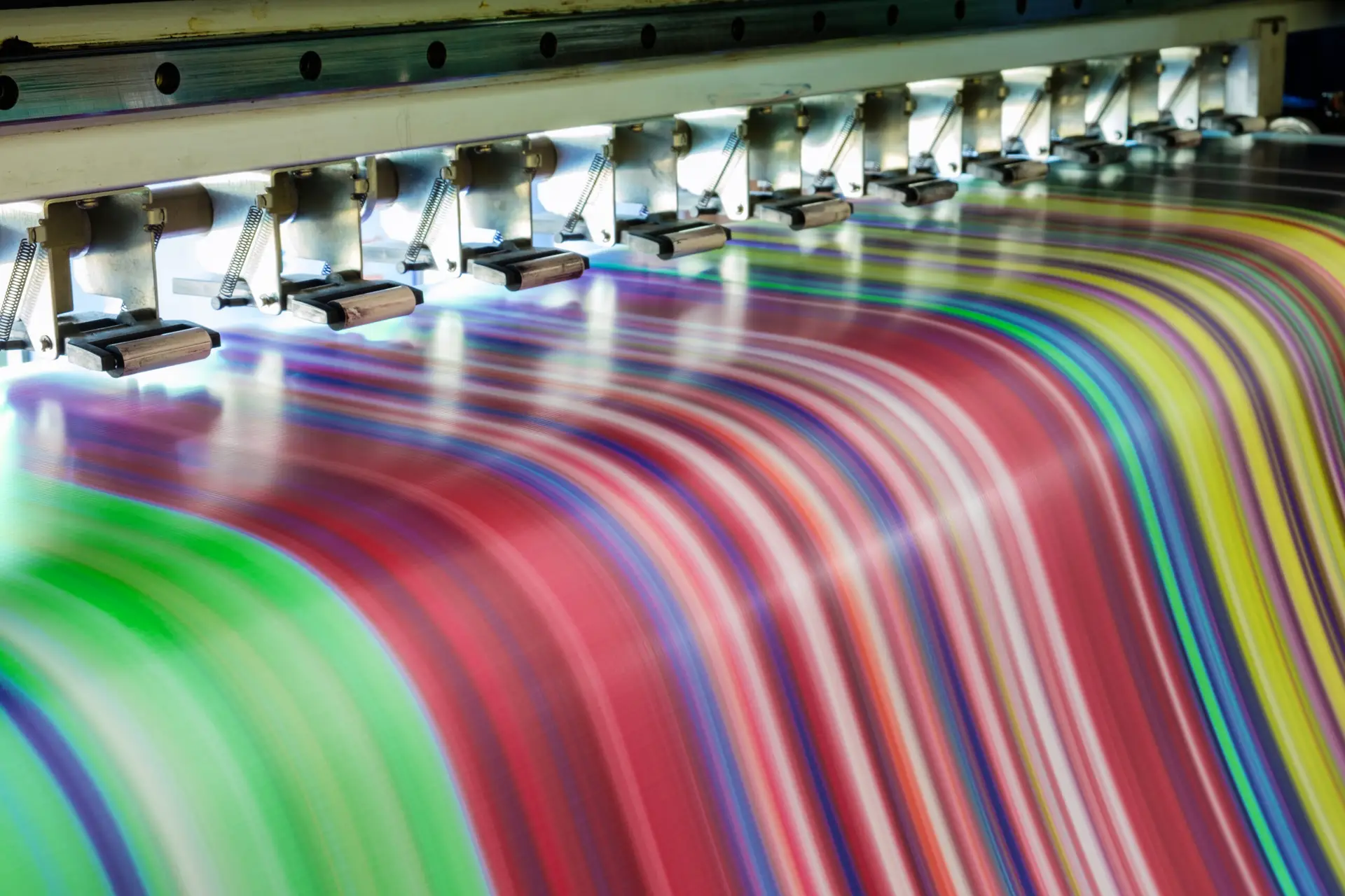 multi color printing on paper
